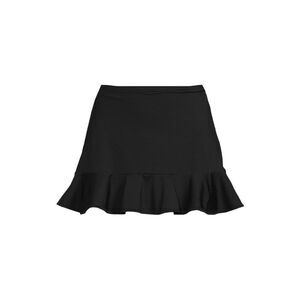 Land's End Ruffle Hem Mini Swim suit bottom Shorter Flirty Skirt Black Various